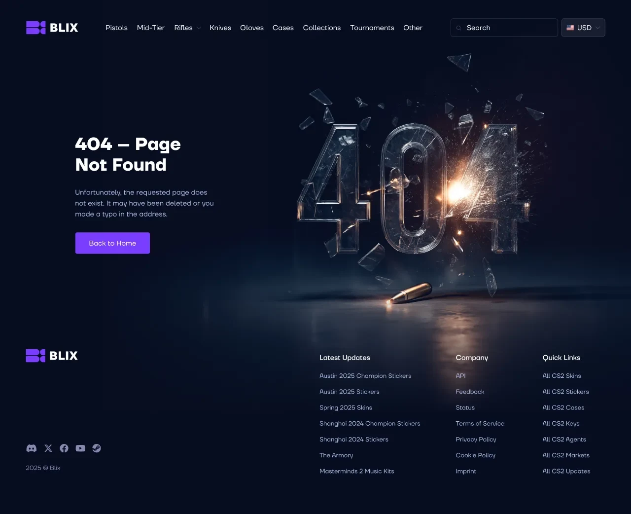 Экраны проекта Blix — Blix
